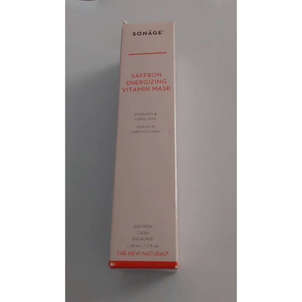 BNIB~Sonage Energizing Vitamin Mask~Hydrates & Firms Skin